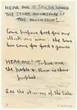 Colin McCahon, Hear Me O South Wind No. 3, graphite on paper