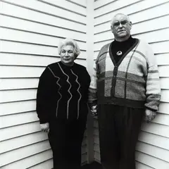Adrienne Martyn, Les and Milly Paris No. II, silver gelatin print