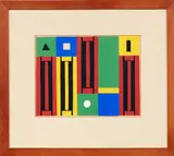 Gordon Walters, Untitled, gouache on paper, 1955