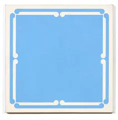 Gordon Walters, Blue Centre, PVA and acrylic on canvas