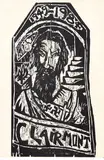Nigel Brown, Philip Clairmont: 1949 – 1984, woodcut print