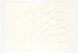 Julian Dashper, Untitled, graphite on recycled paper