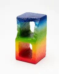 Callum Morton, Monument #15, forton, acrylic paint, varnish, edition 3/10, 2008