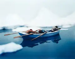 Anne Noble, Antarctica – Polaria Centre, Tromso, Norway, pigment on 188gsm Hannemuhle rag paper, edition 3/10, 2003