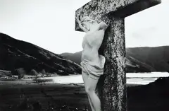 Robin Morrison, Christ at Whangape Harbour, vintage gelatin silver print