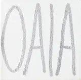 John Reynolds, McLeavey sat here – Oaia, paint marker on canvas, edition of 2