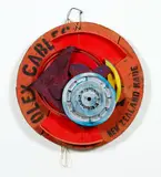 Donald Sinclair Driver, Emerging Planes, mixed media, plastic and timber