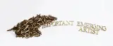 Emily Floyd, Important Emerging Artist, 2004, 2004, MDF, 296 letters, 25/35