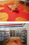 Wasted Consumer Ritual (parts 1 & 2) by Claire Healy & Sean Cordiero, Giclee prints on polyester, both 2/10, 2004, offered May 2018