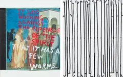 Maxim by John Reynolds, oil and oilstick on canvas and found screenprint, diptych, offered May 2018