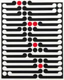 Gordon Walters, Tawa, screenprint from the Barry Lett multiples series (1968)