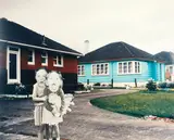 Ava Seymour, Bandy Candy from the series Health, Happiness and Housing, vintage colour handprint on Agfa paper mounted to aluminium, edition of 5 (1997)