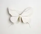 Elizabeth Thomson, From the Black and Whites, bronze, patina and casein paint (2007)