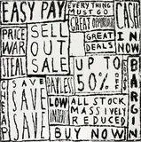 Peter Robinson, Easy Pay, acrylic and oilstick on plywood