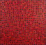Abie Loy Kemarre, Awelye (Body Painting), synthetic polymer paint on Belgian linen
