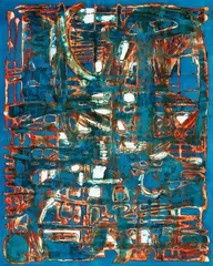 Rock Pool by John Drawbridge, aquatint, a/p, sold Mar 2018
