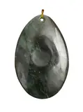 Pendant by Theodorus Johannes Schoon, carved greenstone, sold Mar 2018