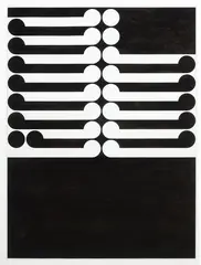 Gordon Walters, Untitled, ink on paper