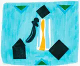 Pat Hanly, Pacific Icon, screenprint, 2/6
