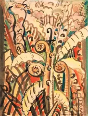 Symphony by T. A. McCormack, watercolour, sold Mar 2018