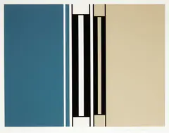 Then by Gordon Walters, silkscreen print, 2/125, sold Mar 2018