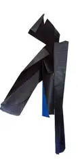 Robert McLeod, Sapik: Lanark Series No. 51, enamel on folded paper, 1982