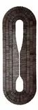 Louise Purvis, Vertical Oval, slate