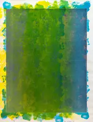 Untitled by Sam Gilliam, screenprint, 7/67, sold Mar 2018