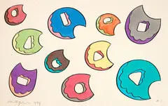 Untitled No. 8 by Paul Hartigan, watercolour, sold Mar 2018