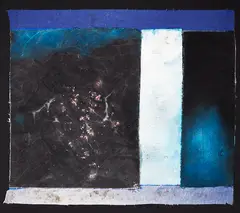 Collage by Donald Sinclair Driver, mixed media and collage, sold Mar 2018