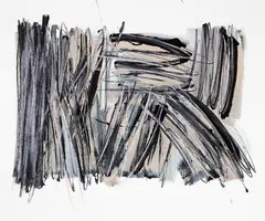 Robert McLeod, Untitled, oil on paper, 1983