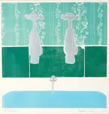 Gillian Travers, Tepid, silkscreen print, 3/4