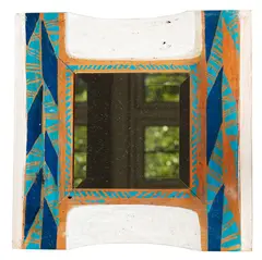 Ron Barber, Mirror, acrylic on wood and mirror