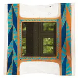 Ron Barber, Mirror, acrylic on wood and mirror