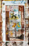 Robert Matthew Taylor, Wallpaper, oil on paper
