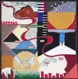 Katy Corner, Meander, embroidery