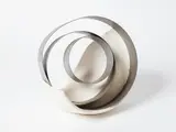 Marté Szirmay, Series A, No. 12 (Nautilus), metal and composite, 1981