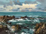 Douglas Badcock, Seascape – North of Kaikoura