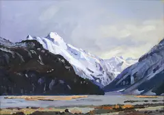 Austen Deans, Up the Havelock, oil on board