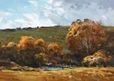 Douglas Badcock, Down by the Creek – Speardale Evening