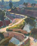 Sydney Lough Thompson, Our Bridge and the Canal, Concarneau