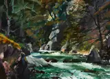 Douglas Badcock, Bush in Twelve Mile Stream