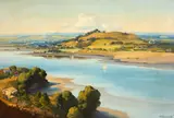 Ernest Buckmaster, The Manukau Harbour, oil on canvas