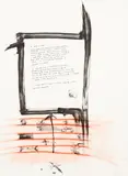 John Pule, Restless Spirit, lithograph, 6/20