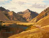 Douglas Badcock, Evening, Moke Lake
