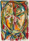 Philip Clairmont, Untitled, oil on cotton duck laid on to canvas