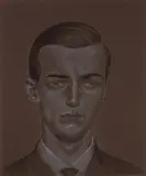 Peter Stichbury, Paul Bennewitz, coloured pencil on paper