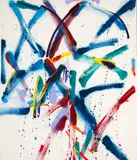 Allen Maddox, Untitled, oil on cotton laid onto canvas