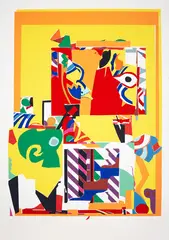 Gordon Crook, Allegory (I), screenprint, AP