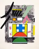 Gordon Crook, Untitled, screenprint, 9/10